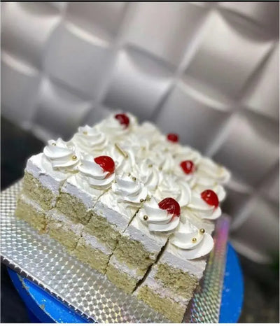 Les bûches vanille et au chocolat